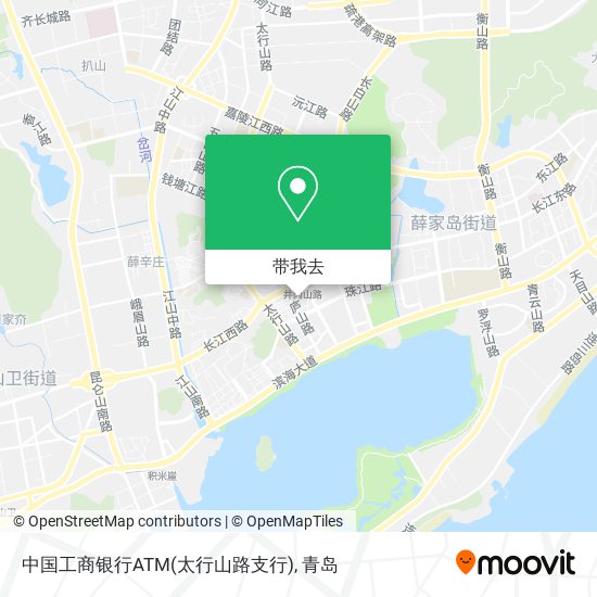 中国工商银行ATM(太行山路支行)地图