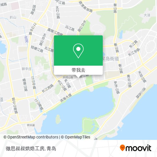 徹思叔叔烘焙工房地图