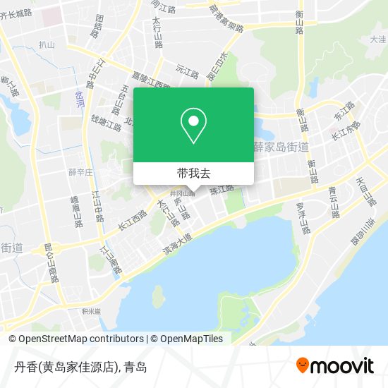 丹香(黄岛家佳源店)地图