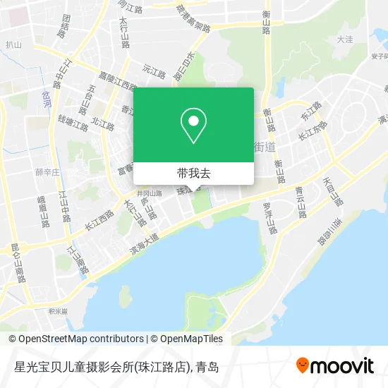 星光宝贝儿童摄影会所(珠江路店)地图