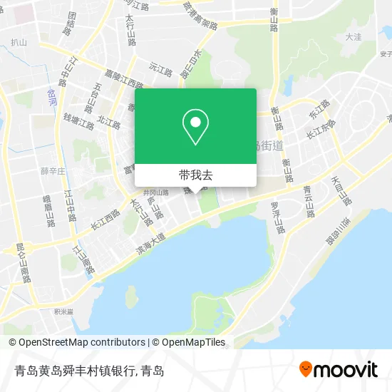 青岛黄岛舜丰村镇银行地图