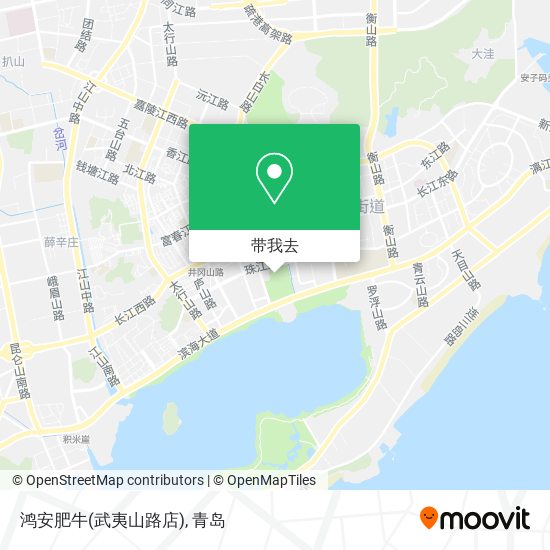 鸿安肥牛(武夷山路店)地图