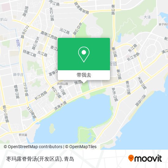 枣玛露脊骨汤(开发区店)地图