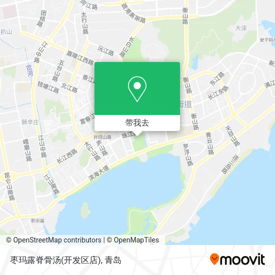 枣玛露脊骨汤(开发区店)地图
