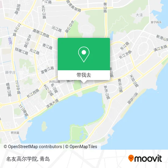 名友高尔学院地图