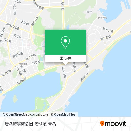 唐岛湾滨海公园-篮球场地图
