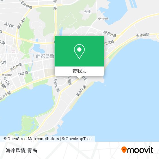 海岸风情地图