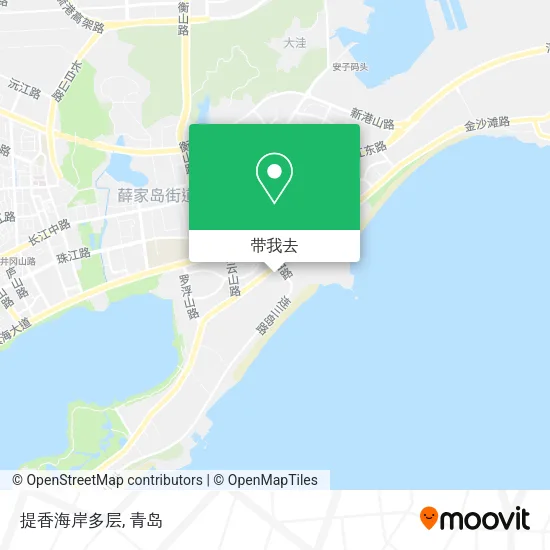 提香海岸多层地图