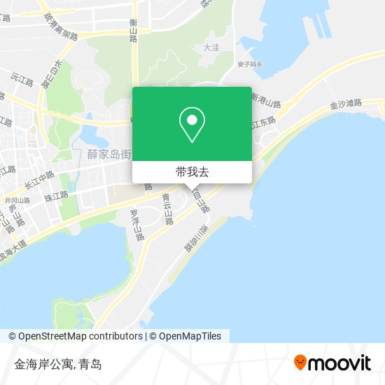 金海岸公寓地图