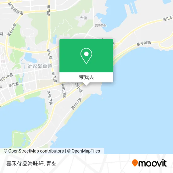 嘉禾优品海味轩地图