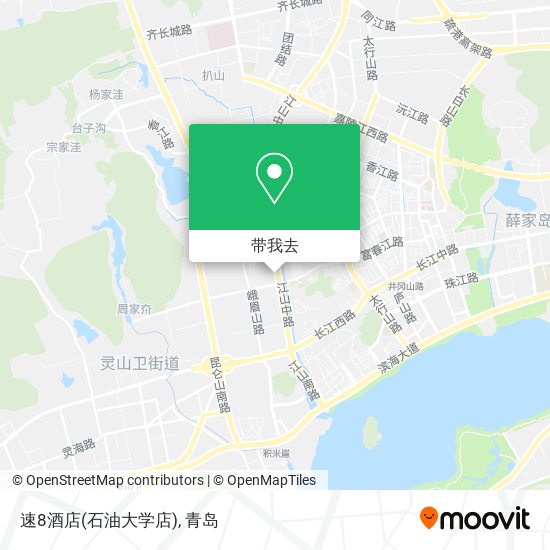 速8酒店(石油大学店)地图