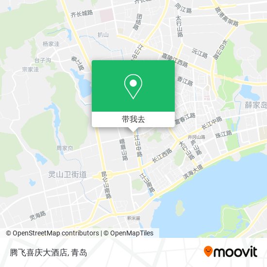 腾飞喜庆大酒店地图