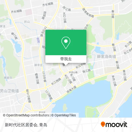 新时代社区居委会地图