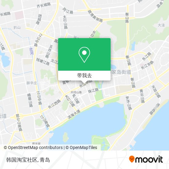 韩国淘宝社区地图