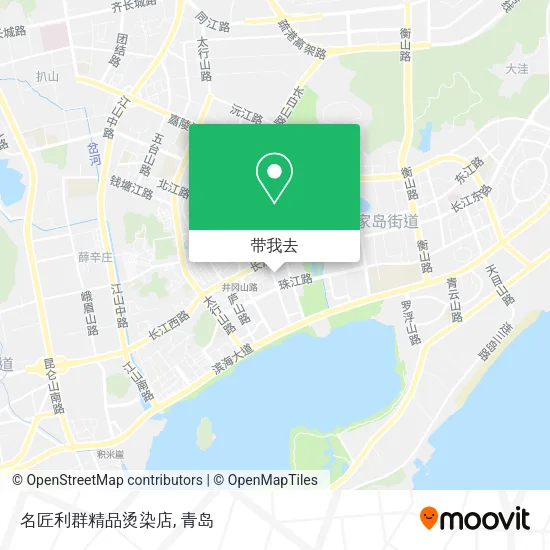 名匠利群精品烫染店地图