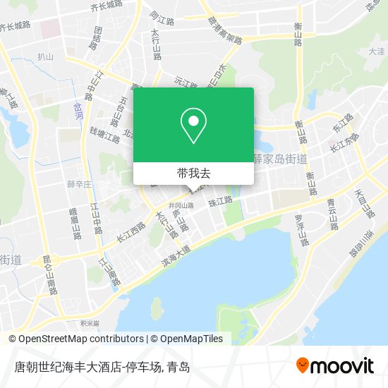 唐朝世纪海丰大酒店-停车场地图