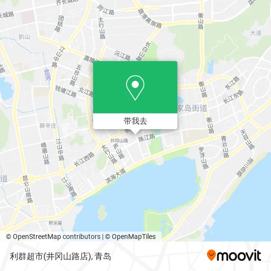 利群超市(井冈山路店)地图