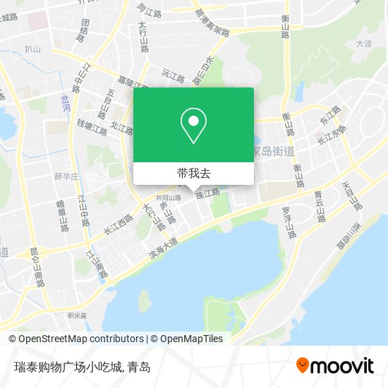 瑞泰购物广场小吃城地图