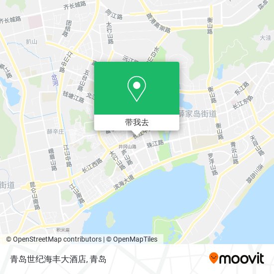 青岛世纪海丰大酒店地图