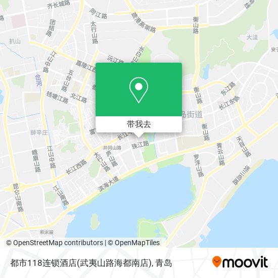 都市118连锁酒店(武夷山路海都南店)地图