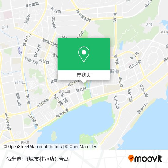 佑米造型(城市桂冠店)地图