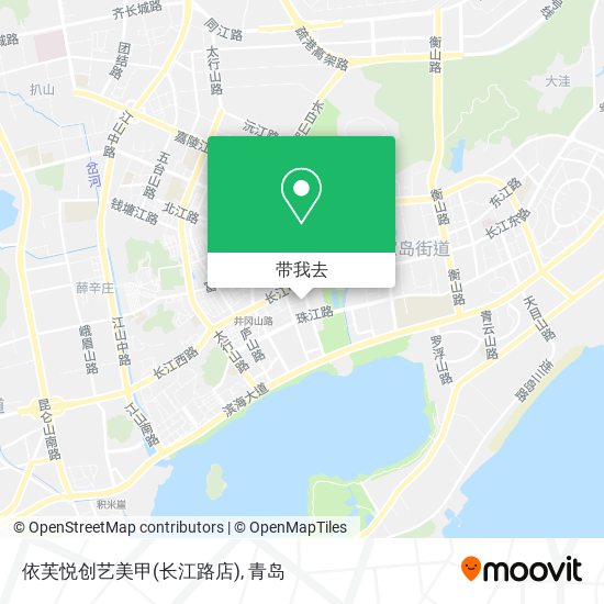 依芙悦创艺美甲(长江路店)地图