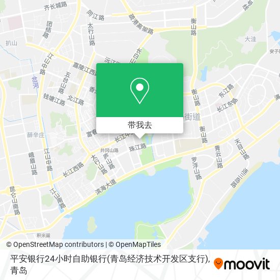 平安银行24小时自助银行(青岛经济技术开发区支行)地图