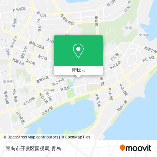 青岛市开发区国税局地图