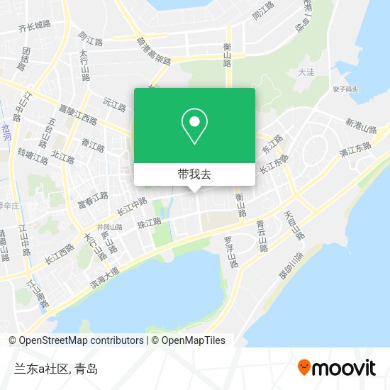兰东a社区地图