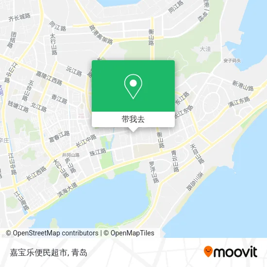 嘉宝乐便民超市地图