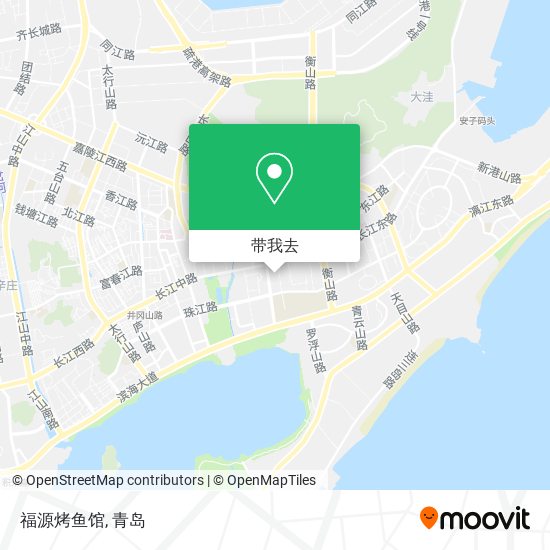 福源烤鱼馆地图