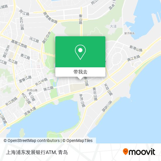 上海浦东发展银行ATM地图