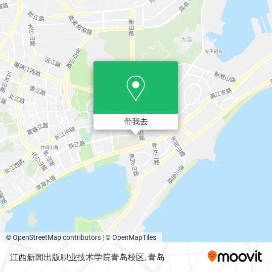 江西新闻出版职业技术学院青岛校区地图