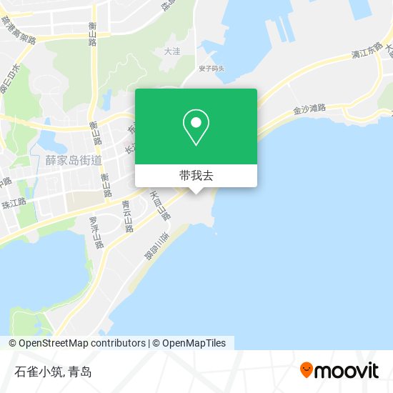 石雀小筑地图