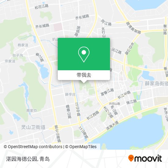 湛园海德公园地图