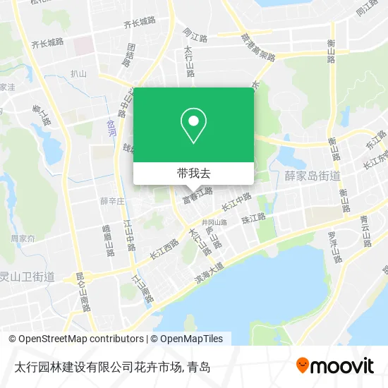 太行园林建设有限公司花卉市场地图