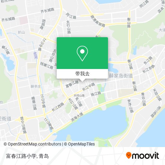 富春江路小学地图