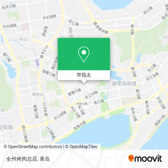 全州烤肉总店地图