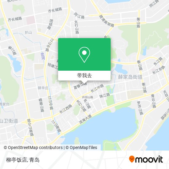 柳亭饭店地图