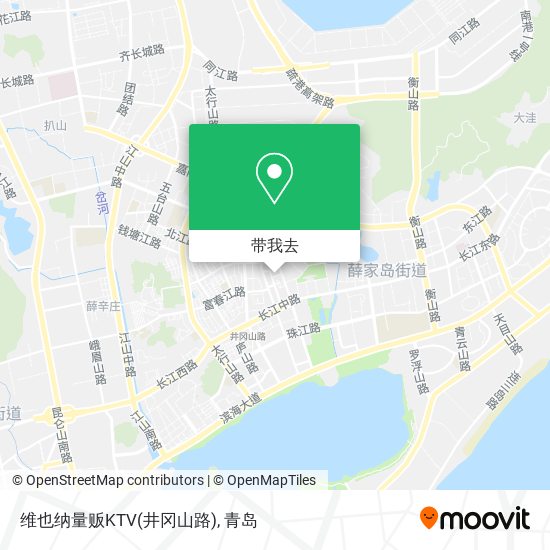 维也纳量贩KTV(井冈山路)地图