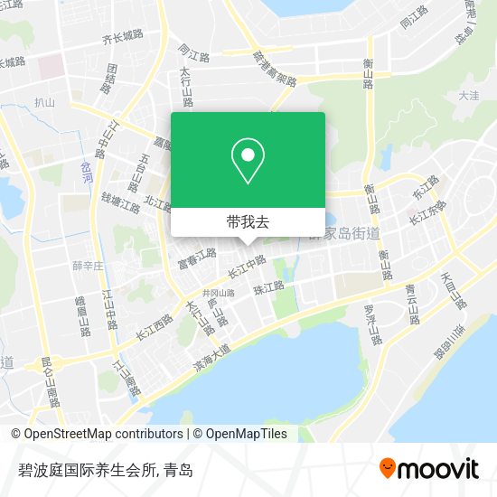 碧波庭国际养生会所地图