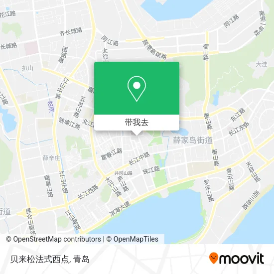 贝来松法式西点地图