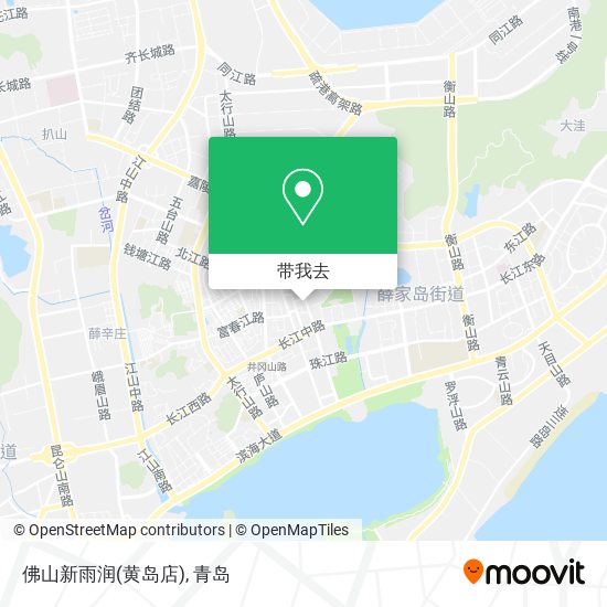 佛山新雨润(黄岛店)地图