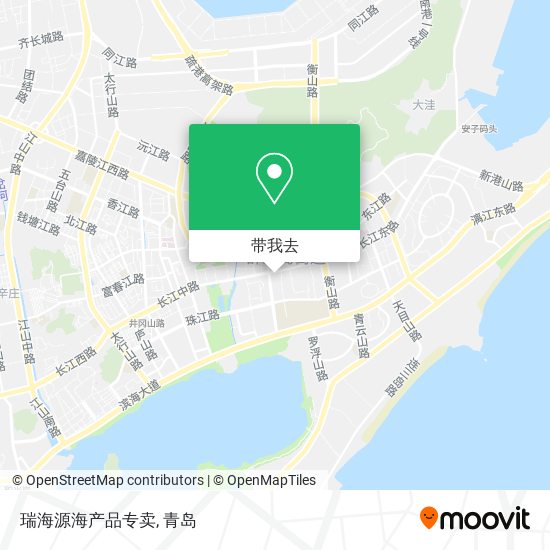 瑞海源海产品专卖地图