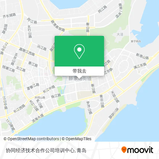 协同经济技术合作公司培训中心地图