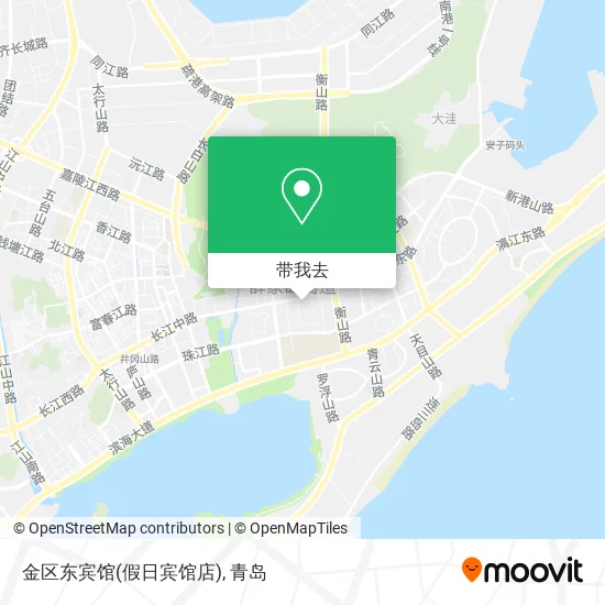 金区东宾馆(假日宾馆店)地图