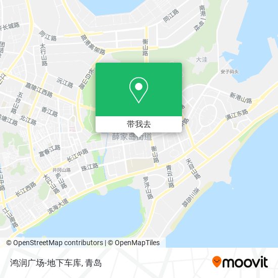 鸿润广场-地下车库地图