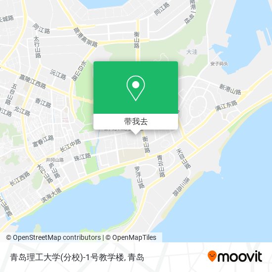 青岛理工大学(分校)-1号教学楼地图