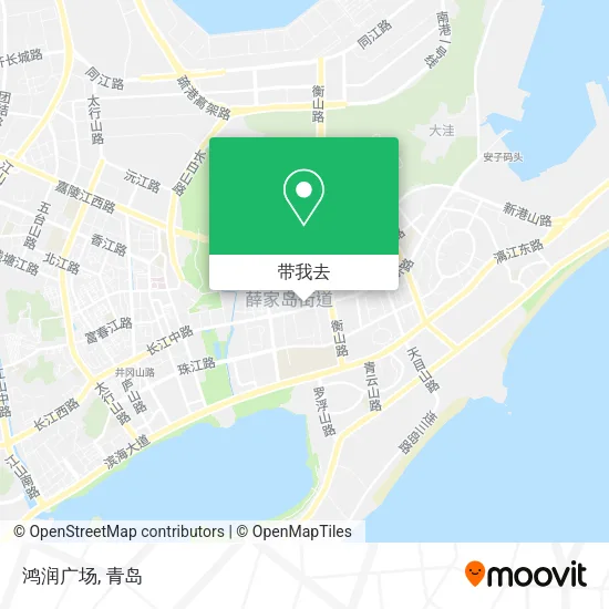 鸿润广场地图