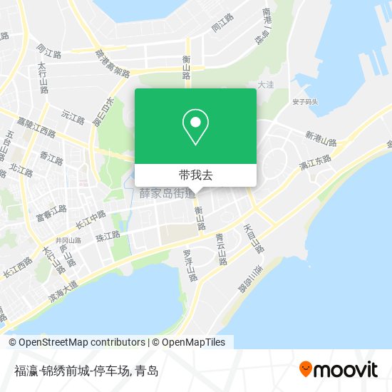 福瀛·锦绣前城-停车场地图